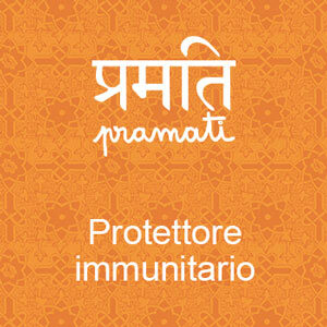 Pulsante per il nostro infuso ayurvedico Pramati